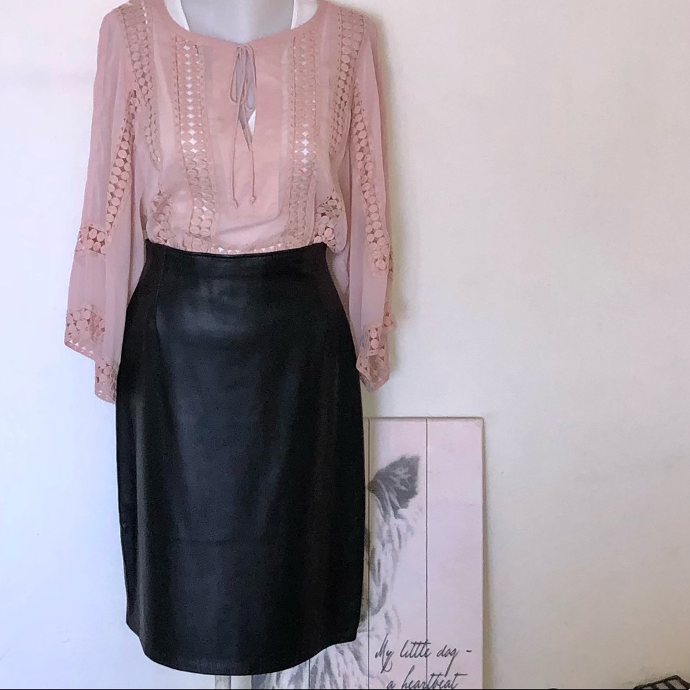 GLOVE SOFT LEATHER SKIRT Just Lowered 😀